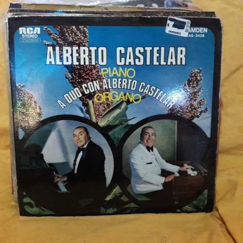 Vinilo Alberto Castelar Piano Y Organo F3