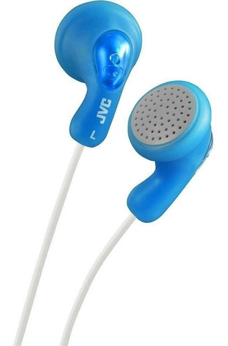 Auricular Jvc Gumy Ha-f14 Universal 3.5 Para Celular Celeste