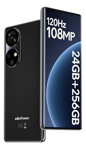 1 Celular Ulefone Note 17 Pro Dual Sim 256gb Global 24gb Ram 6.78-inch Pantalla Curva 5050mah Android 13