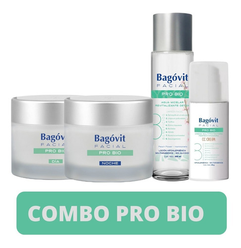 Bagovit Pro Bio Combo Completo 4 Pasos