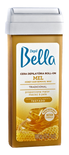 Cera Depil Bella Roll-on Mel 100g