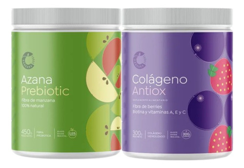 Azana 450gr + Colageno Antiox 300gr Cascara Dietafitness