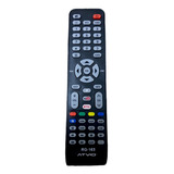 Control Remoto Para Pantalla Smart Tv Atvio + Pilas 