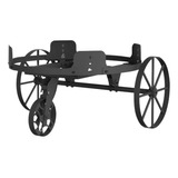 Carro Asador Portátil Tromen Duomo 3 Ruedas + Tabla Madera