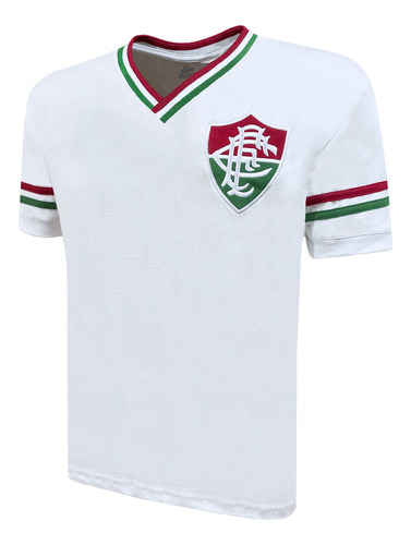 Camisa Fluminense Mundial 1952 Liga Retrô  Branca