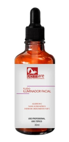 Fluido Iluminador Facial 30ml Kójico Algisium Tgp-2 Dermare