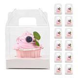 Lokqing 12 Recipientes Individuales Para Cupcakes, Cajas Ind