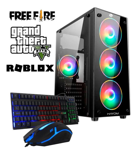 Pc Gamer Free Fire I5 3.2 Ghz 8gb Ssd 240 Gb Super Rapido