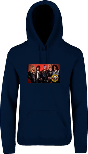 Sudadera Hoodie Guns And Roses Mod. 0037 Elige Color