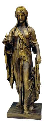 Estatua Diosa De La Esperanza Simil Bronce Clásica Romana 3d