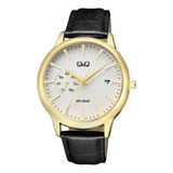 Reloj Para Hombre Q&q A12a A12a-005py Negro