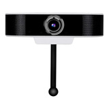 Camara Web Kanji Fullhd 1080p Webcam Blanca