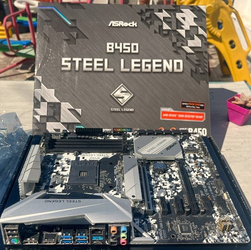 Motherboard Asrock B450 Steel Legend