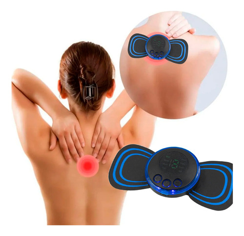 Massageador Eletroterapia Ems Cervical Perna Lombar Abdomem