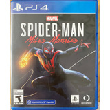 Juego De Video Spiderman Miles Morales Ps4 Usado Fisico