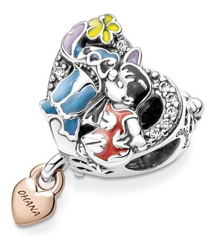 Pandora Charm Ohana Lilo & Stitch Disney Pandora Original 