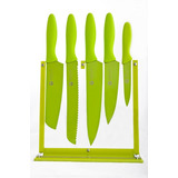 Set Cuchillos Arbolito Bokercut 5 Piezas Con Soporte. 