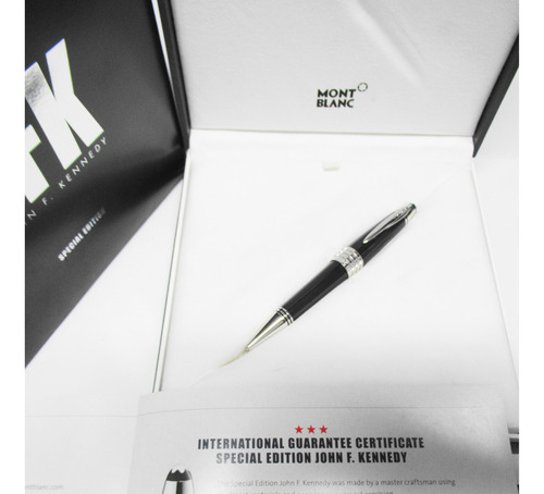 Pluma Montblanc Tributo A John F.kennedy. Edición Especial.