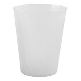 Vasos Natural Plástico Cotillón Infantil 250 Cc X 100 U.