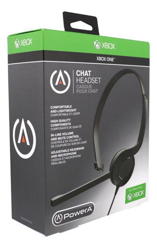 Diadema Chat Headset Powera Para Xbox One Standard Edition