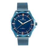 Reloj Montescano Azul  Caballero Taica3898