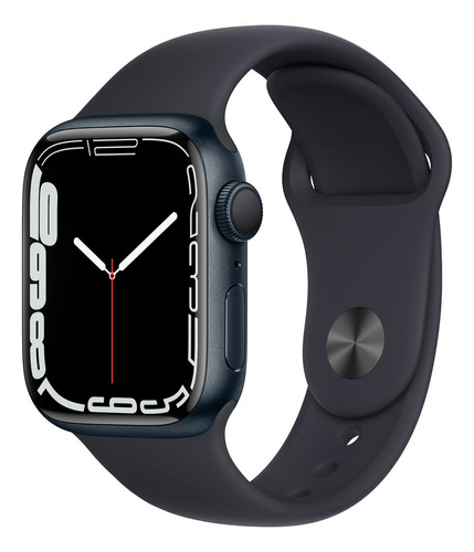 Apple Watch Series 7 Gps 41mm Midnight Sport Band Midnight -