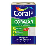 Tinta Acrílica Coralar Anti Mofo Econômica Fosca Cores 18l Cor Verde Kiwi