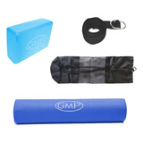 Colchoneta Yoga Mat + Bolso + Cinto + Taco Bloque Gmp