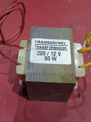 Transformador 220v12v 50 Watt Para Dicroica ,led ,bipin