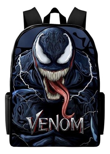 Mochila Bolsa Escolar Infantil Venom Novidade Volta As Aulas