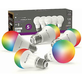 Lloyd's Set De 5 Focos Inteligentes Rgb Wifi, Compatible Con