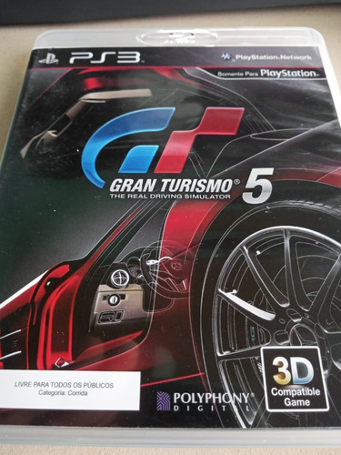 Gran Turismo 5 - Ps3 - Midia Fisica