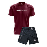 Kit Short Praia Academia + Camisa Dry Fit - Lançamento