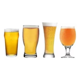 Pack 8 Vasos Copas Cerveceros Premium Linea Lav