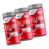 Kit 3 X Termogenico Burn Super Cut Dux Nutrition Promoção 