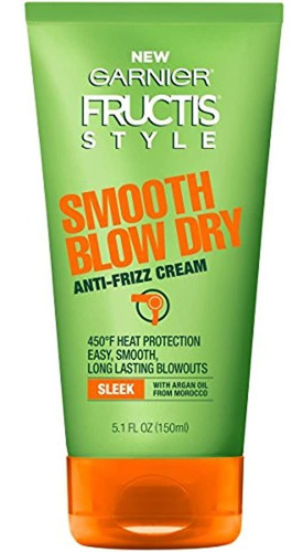 Garnier Fructis Style Smooth Golpe Seco Anti-frizz 5,1 Fl.