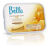 Kit 15 Cera Depilatória Mel 1kg Depil Bella + 10 Rolon Mel