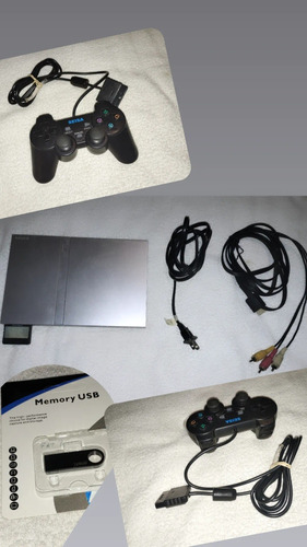Sony Playstation 2 Opl 1 Joystick Pendrive128gb Leer Descrip
