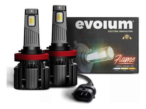 Faros Hiper Led Tricolor 14,000 Lumens Reales, Tres Colores.