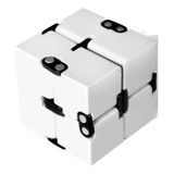 Infinity Fidget Magic Cube, Antiestrés, Color Blanco