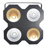 Mini Brut Led Cob 4x100w 400w Branco Quente/ Frio Dmx Strobo