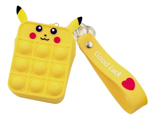 Fidget Monedero Llavero Colgante Pop It Disney Personajes