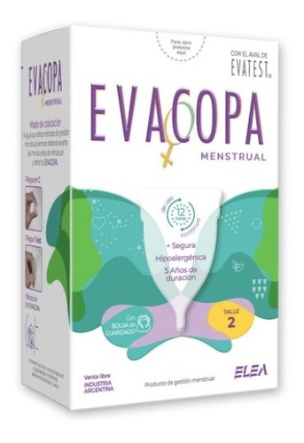 Evacopa Menstrual Talle 2 - Elea