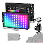 Panel De Luz Led Rgb Para Camaras Fotografia Neewer