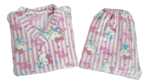 Pijama Hello Kitty Térmica 2 Piezas.. Envío Rápido 