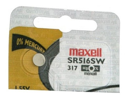 Pila Reloj Sr516 / 317 Maxell