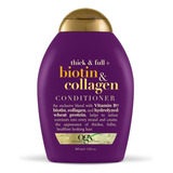 Ogx Biotin & Collagen Acondicionador Pelo Fino Y Sin Volumen