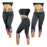 Capri Deportiva Combinada Suplex Con Lycra Jp Sport