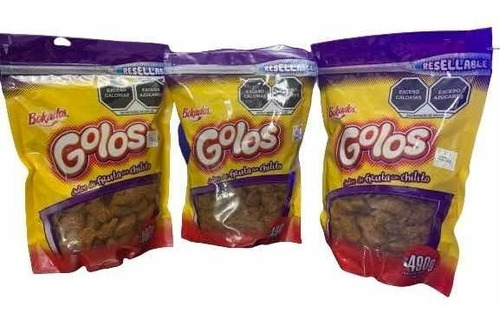 3 Pack De Tamarindos Golos 490 G