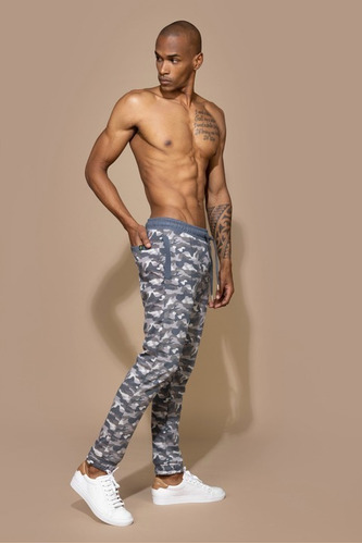 Solo Pantalon Pijama Hombre Con Elastico Bluo 28002